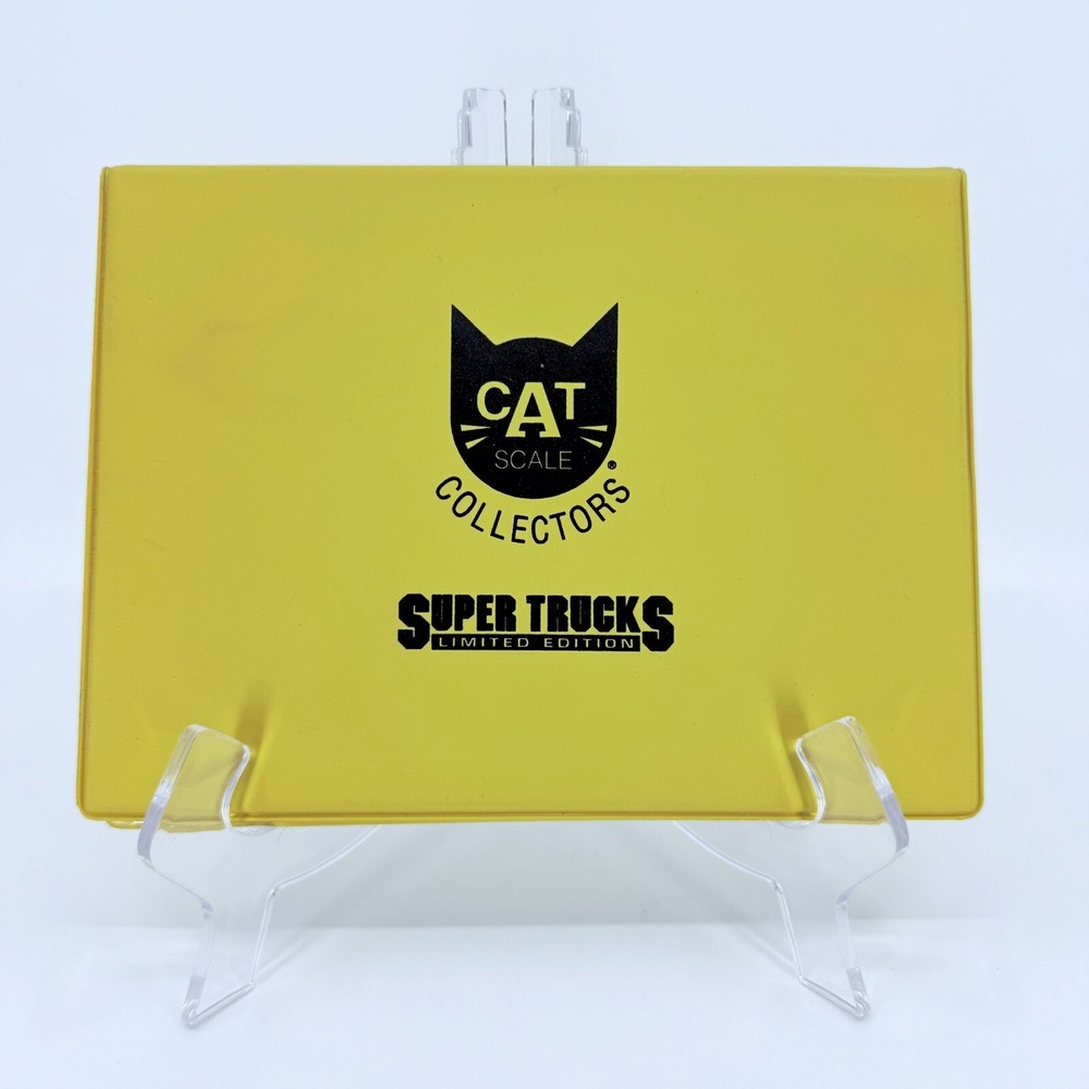Lot - Cat Scale Collector's‎ Super Trucks Limited Edition Cards Binder Set
